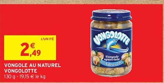 vongole au naturel vongolotte