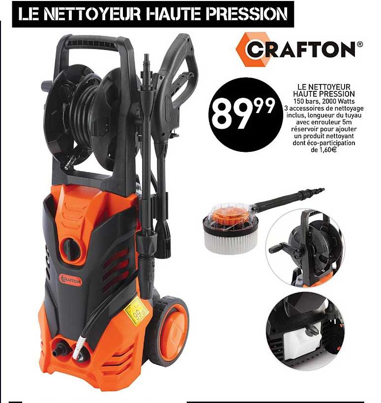 Nettoyeur Haute Pression Crafton