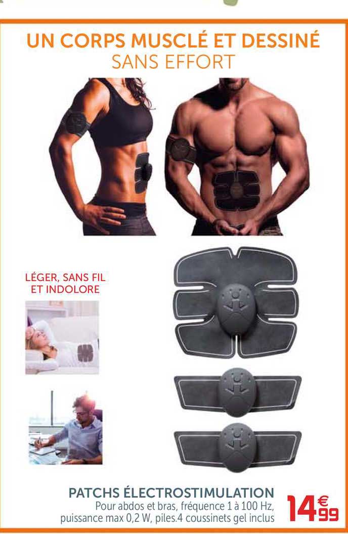 patchs électrostimulation