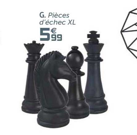 pièces d'échec xl