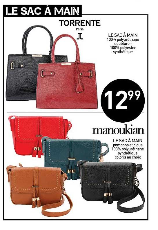 sac à main torrente manoukian
