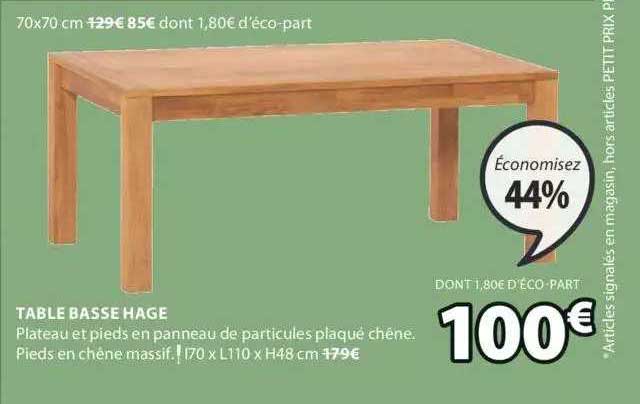 Table Basse Hage