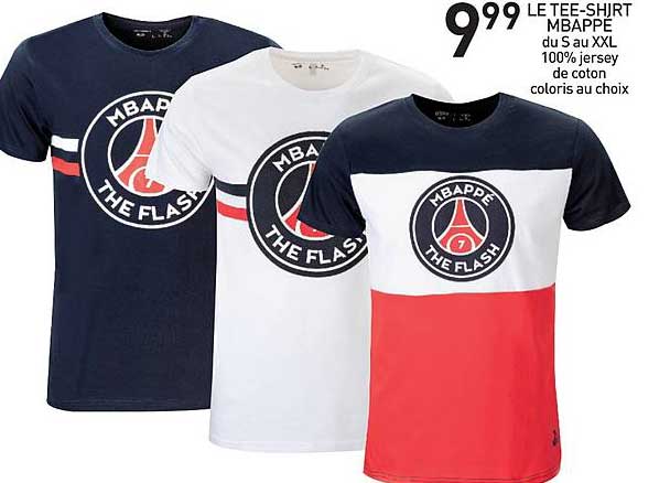 tee shirt mbappe
