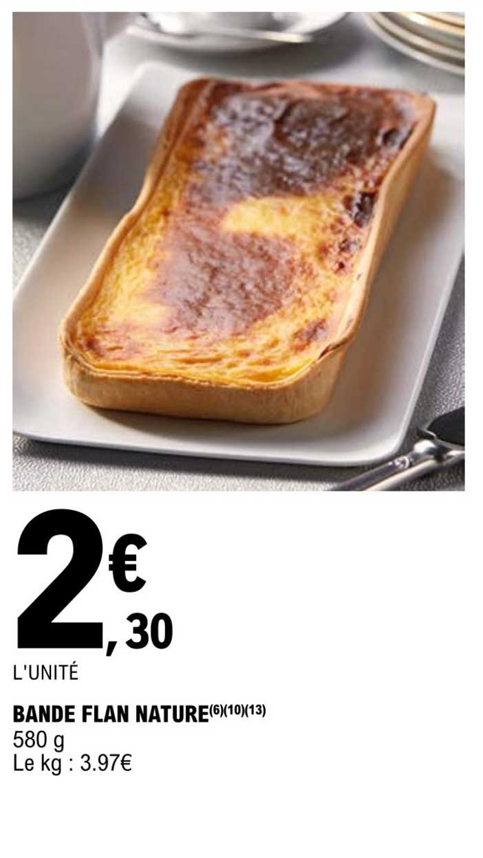 Bande Flan Nature