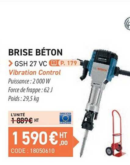 brise béton gsh 27 vc