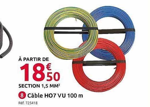 Câble Ho7 Vu 100 M