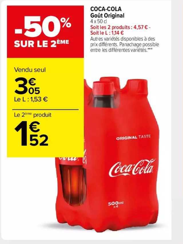 coca-cola goût original