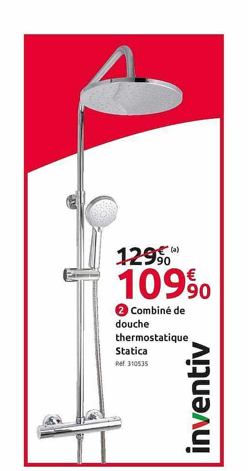 Combiné Douche Thermostatique Statica Inventiv