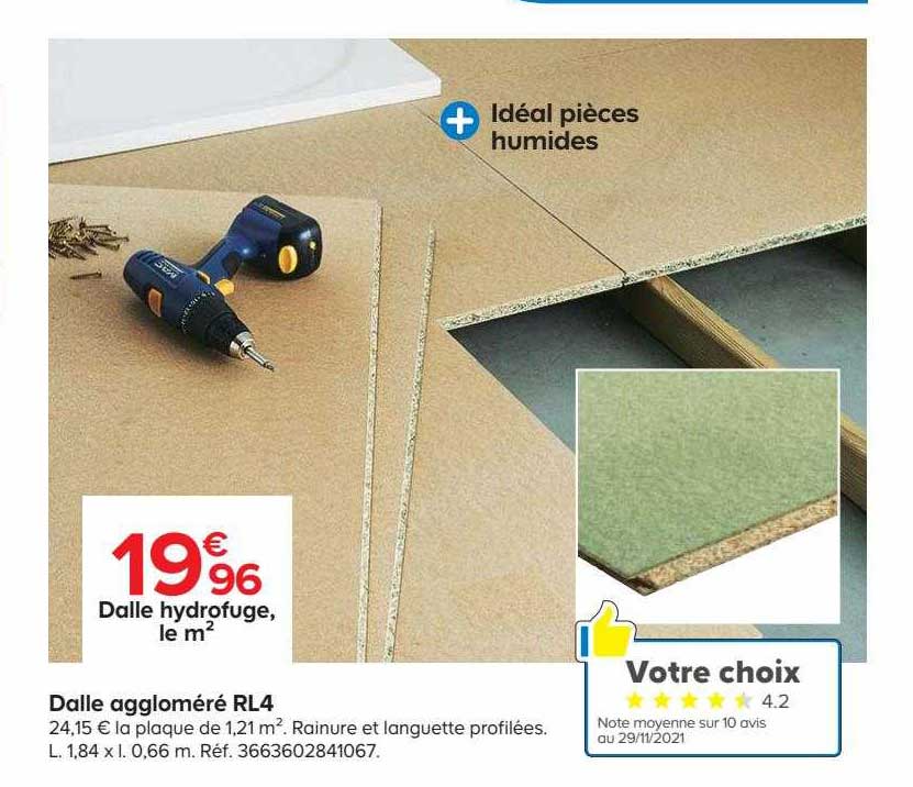 dalle aggloméré rl4