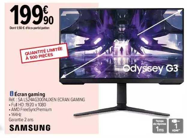 écran Gaming Samsung