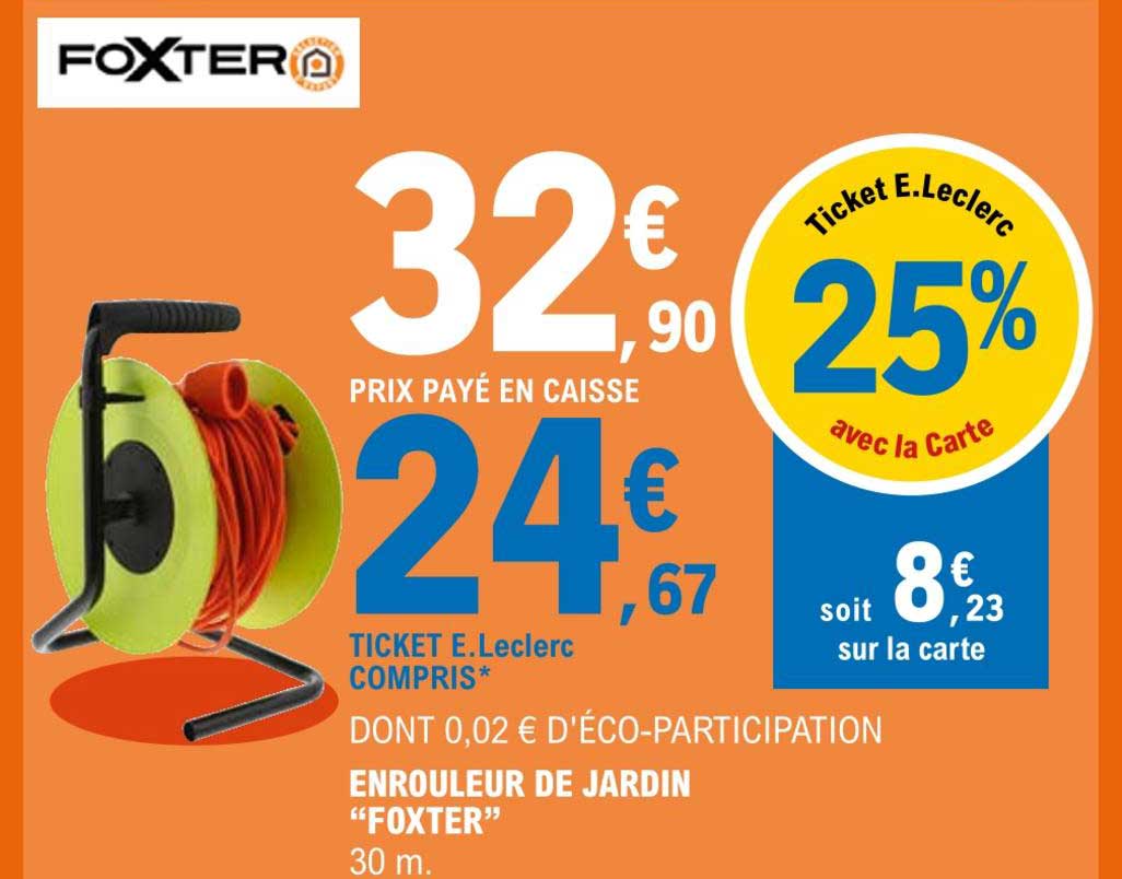 Enrouleur De Jardin "foxter"