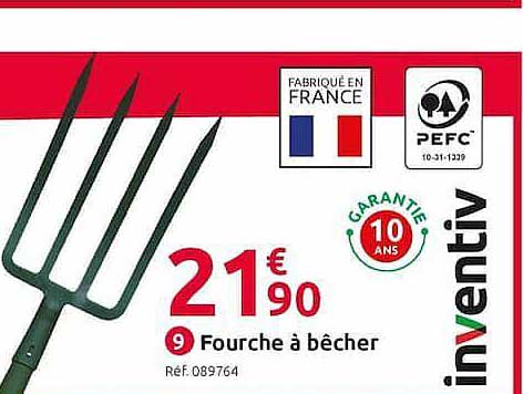 fourche à bêcher inventiv