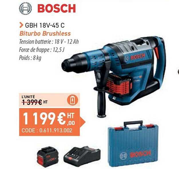 gbh 18v-45 c bosch