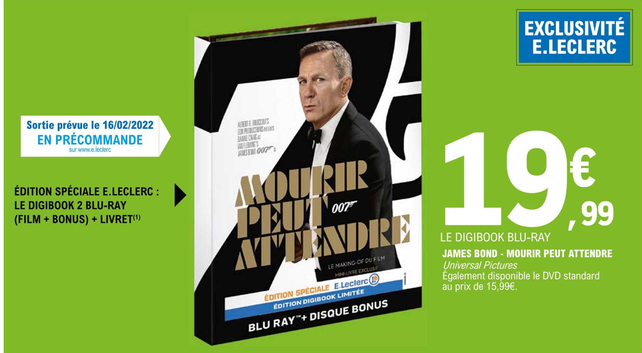 james bond - mourir peut attendre