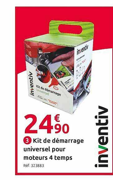kit de démarrage universel pour moteurs 4 temps inventiv