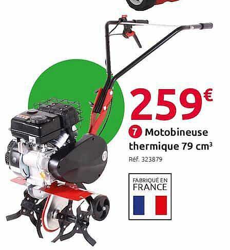 motobineuse thermique 79 cm3