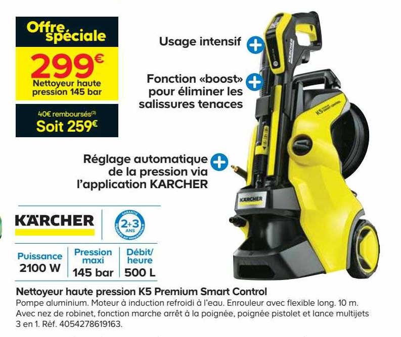 nettoyeur haute pression k5 premium smart control kärcher