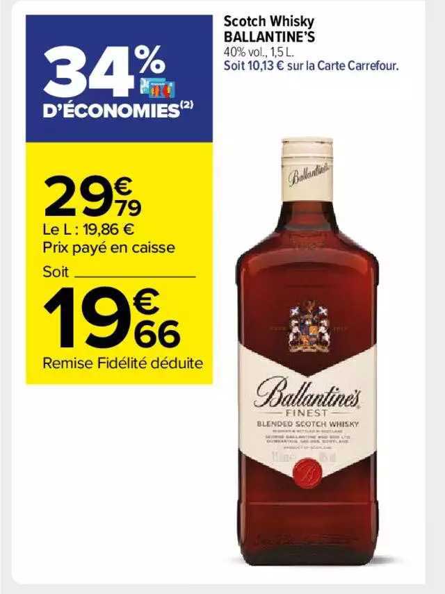 Scotch Whisky Ballantine's