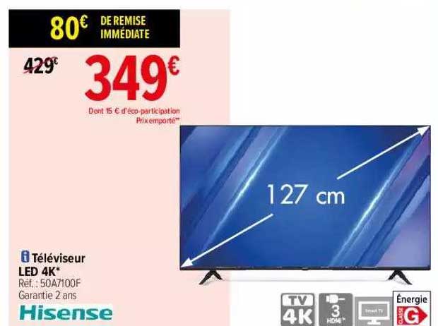 Téléviseur Led 4k Hisense