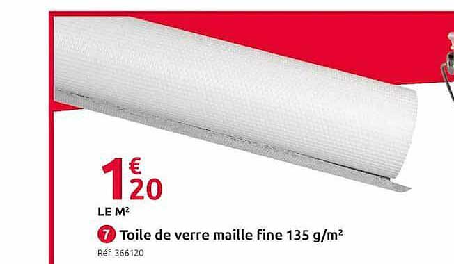 Toile De Verre Maille Fine 135 G-m²