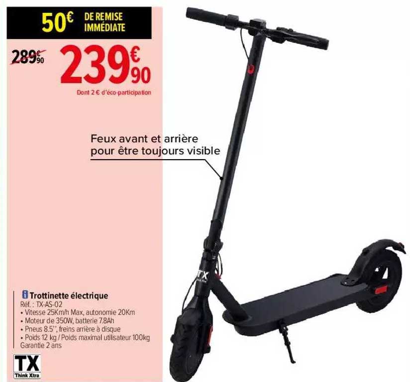 Trottinette électrique