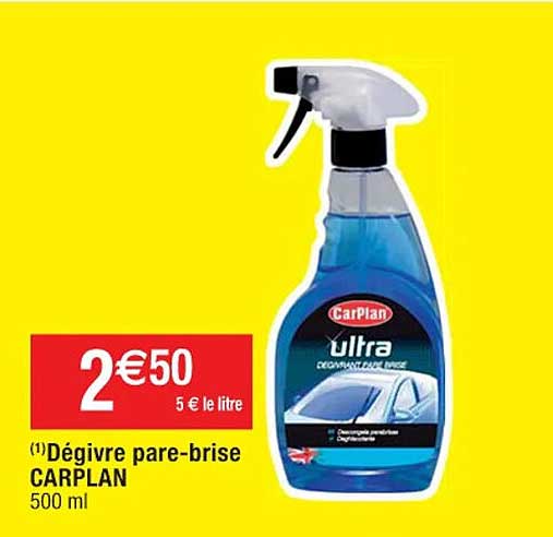 dégivre pare-brise carplan