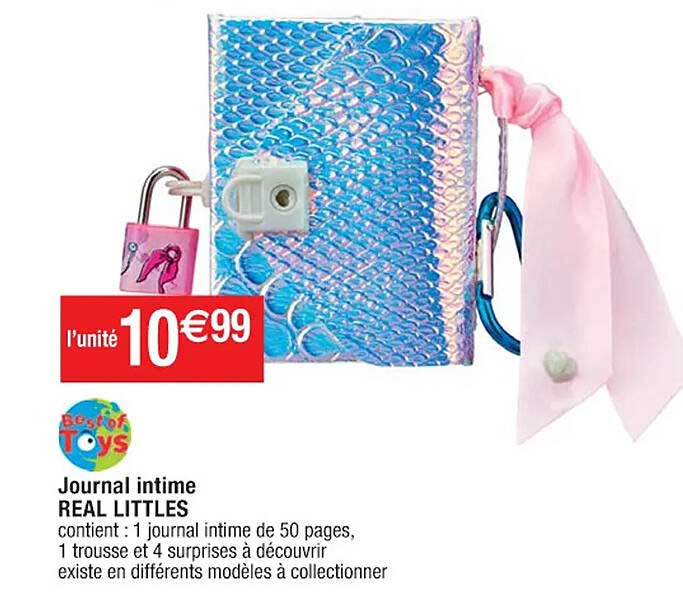 journal intime real littles best of toys
