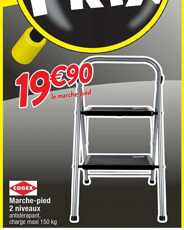 Marche-pied 2 Niveaux Cogex