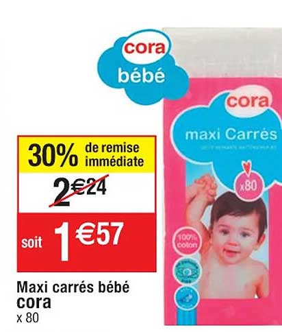 Maxi Carrés Bébé Cora