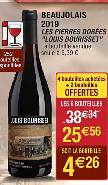 beaujolais 2019 les pierres dorées "louis bourisset"
