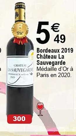Bordeaux 2019 Château La Sauvegarde