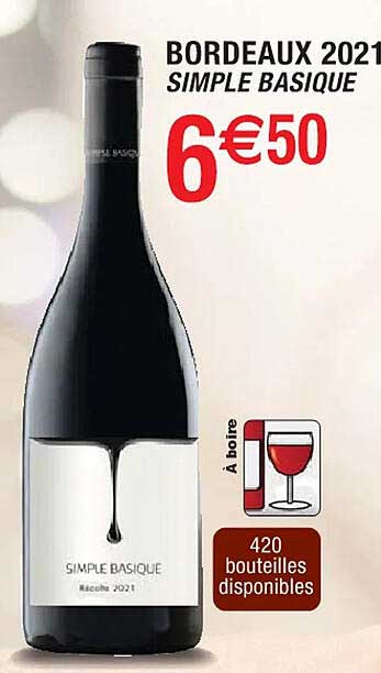 bordeaux 2021 simple basique