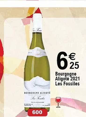 Bourgogne Aligoté 2021 Les Fossiles