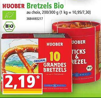 Bretzels Bio Huober