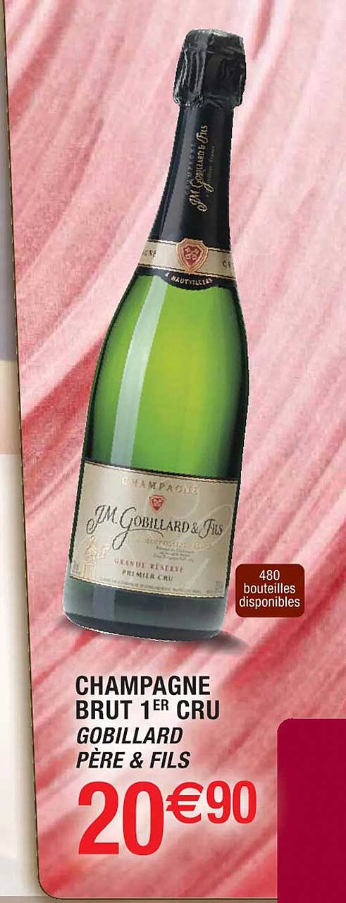 champagne brut 1er cry gobillard père & fils
