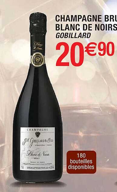 champagne brut blanc de noirs gobillard