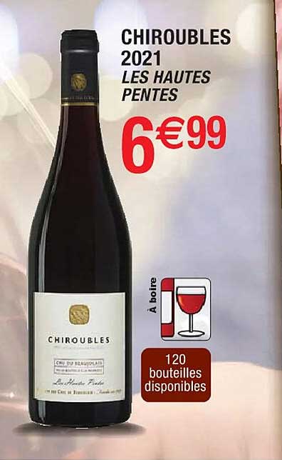 chiroubles 2021 les hautes pentes