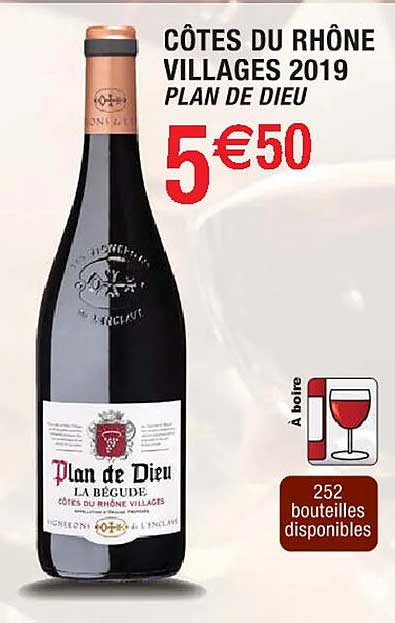 côtes du rhône villages 2019 plan de dieu