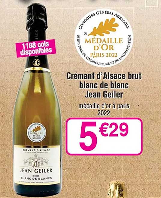 crémant d'alsace brut blanc de blanc jean geiler