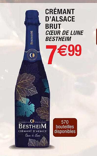 Crémant D'alsace Brut Coeur De Lune Bestheim