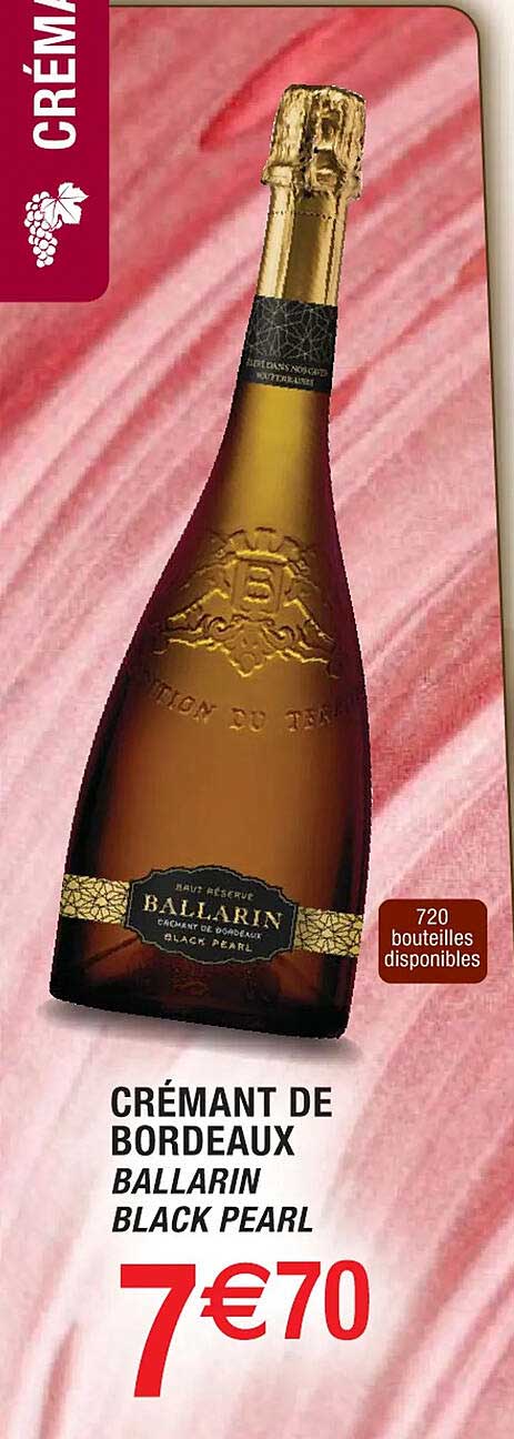 crémant de bordeaux ballarin black pearl