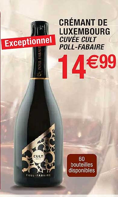crémant de luxembourg cuvée cult poll-fabaire
