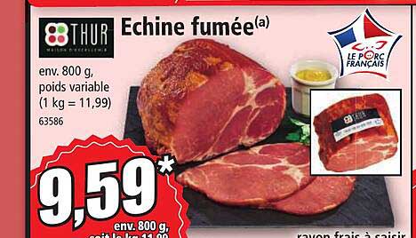 échine Fumée Thur