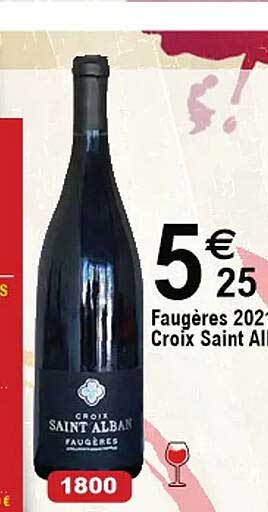 faugères 2022 croix saint alban