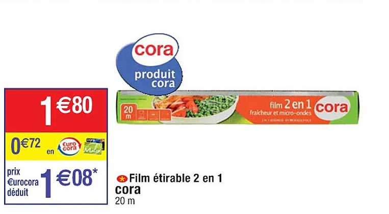 Film étirable 2 En 1 Cora