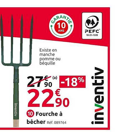 fourche à bêcher inventiv