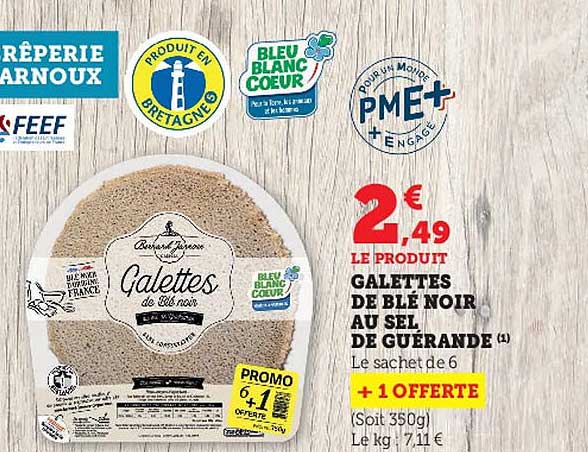 Galettes De Blé Noir Au Sale De Guérande