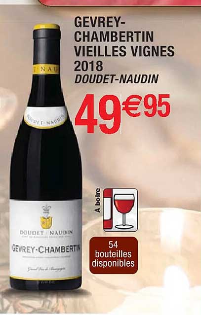 gevrey-chambertin vieilles vignes 2018 doudet-naudin