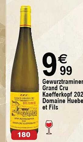 gewurztraminer grand cru kaefferkopf 2022 domaine hueber et fils