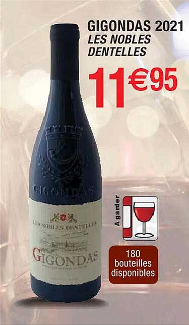 gigondas 2021 les nobles dentelles